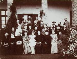 Misjonærmøte på Antsirabe , Madagaskar 1900